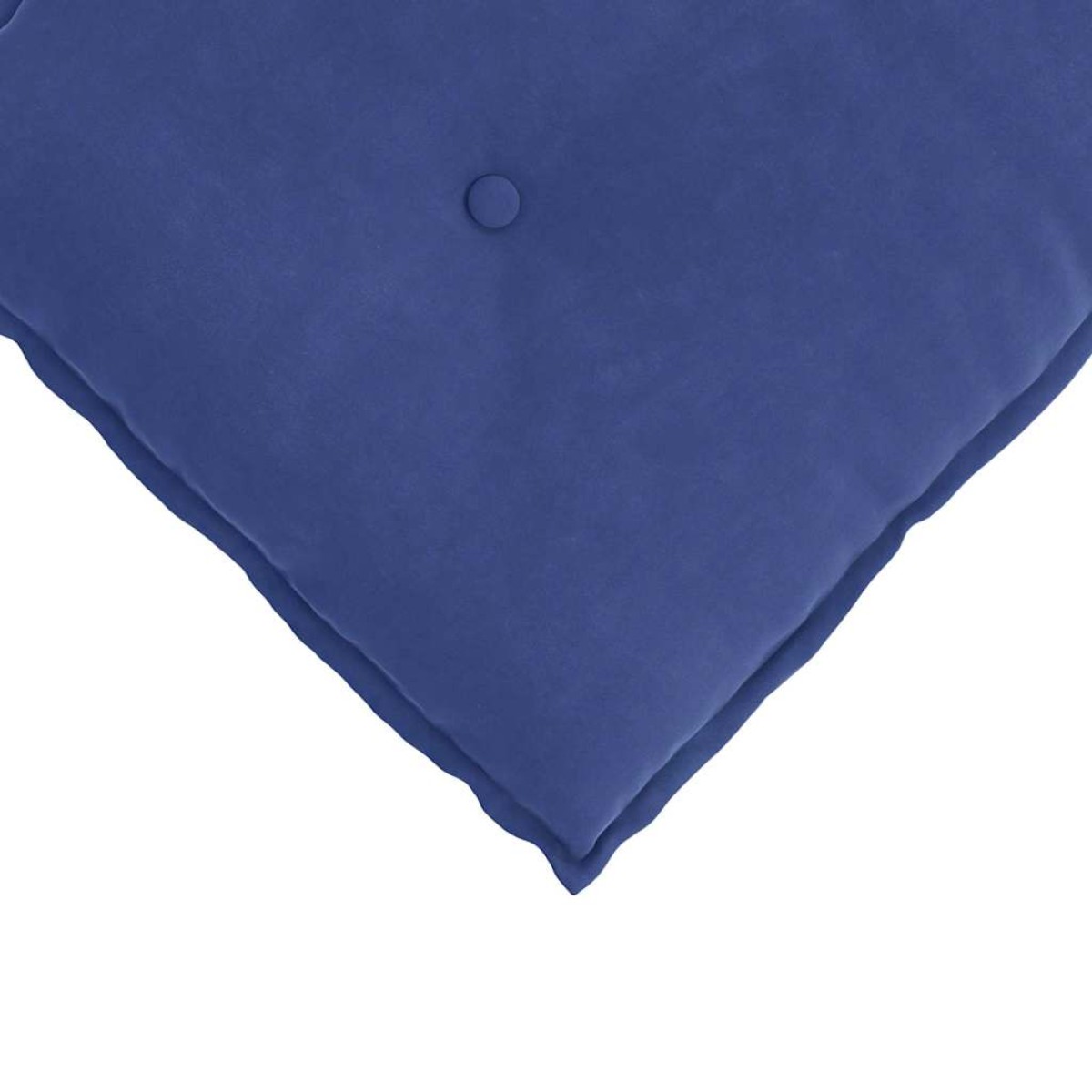 vidaXL Μαξιλάρι Πλάτης Μπλε Αστυνομίας 60 x 50 cm Υφασμάτινο Κορντουρά