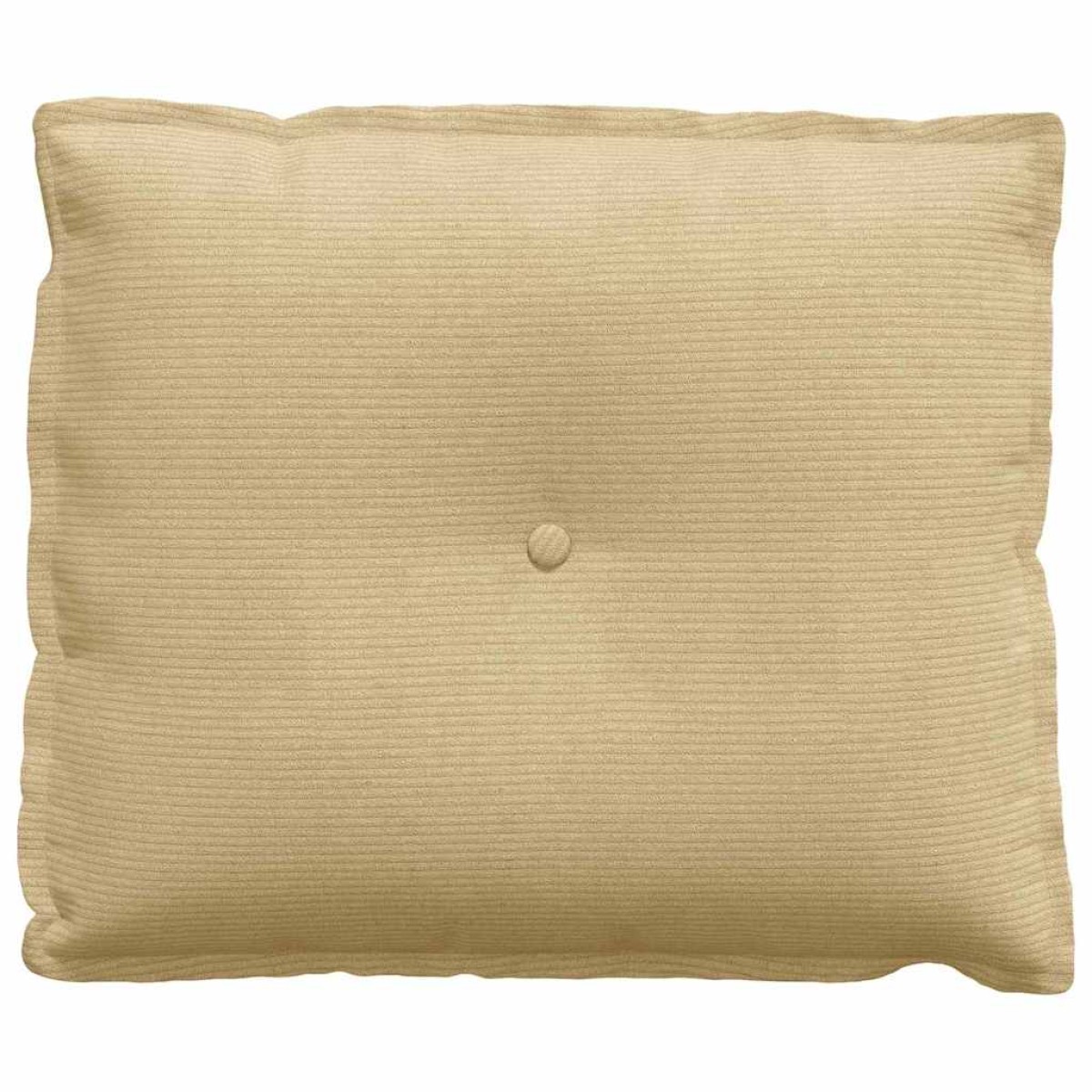 vidaXL Μαξιλάρι Πλάτης Γκρι Πράσινο 60 x 50 cm Υφασμάτινο Κορντουρά