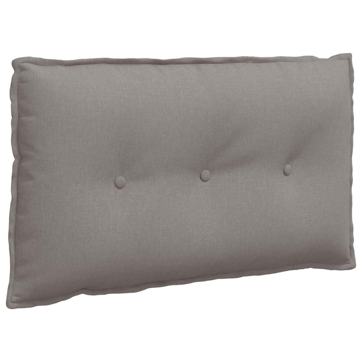 vidaXL Μαξιλάρι Πλάτης Taupe 80 x 19 x 50 εκ ύφασμα