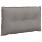 vidaXL Μαξιλάρι Πλάτης Taupe 80 x 19 x 50 εκ ύφασμα