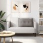 vidaXL Μαξιλάρι Πλάτης Taupe 80 x 19 x 50 εκ ύφασμα