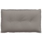 vidaXL Μαξιλάρι Πλάτης Taupe 80 x 19 x 50 εκ ύφασμα
