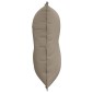 vidaXL Μαξιλάρι Πλάτης Taupe 80 x 50 cm Ύφασμα Μικροΐνας