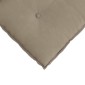 vidaXL Μαξιλάρι Πλάτης Taupe 80 x 50 cm Ύφασμα Μικροΐνας