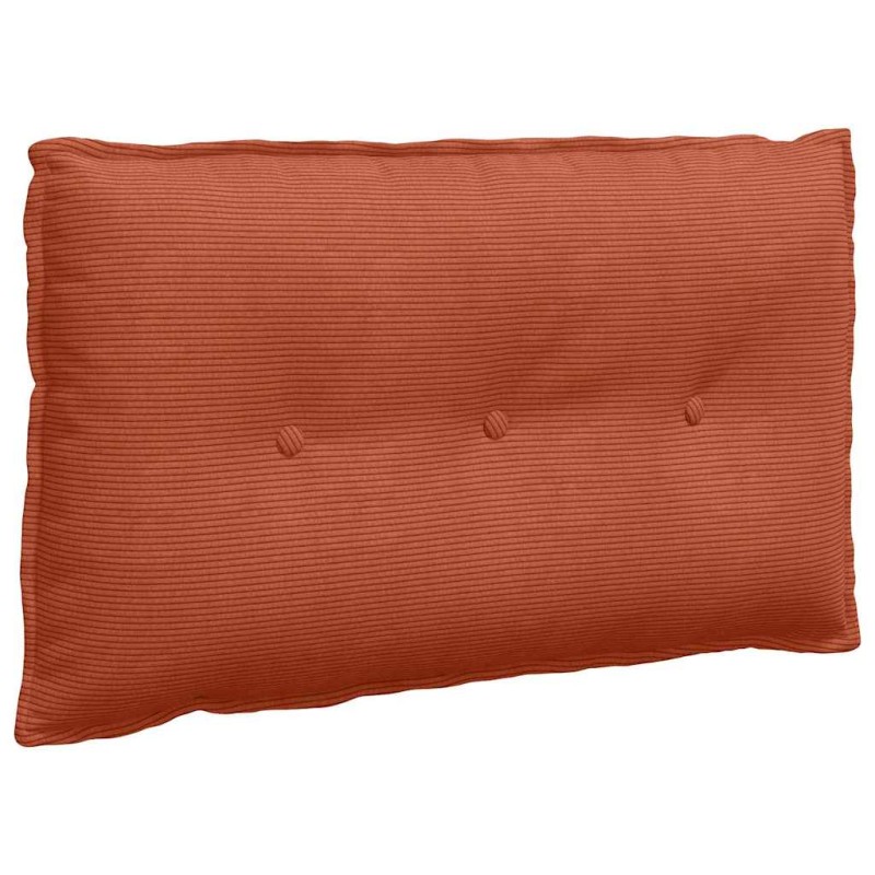 vidaXL Μαξιλάρι Πλάτης Κόκκινο Πορτοκαλί 80 x 50 cm