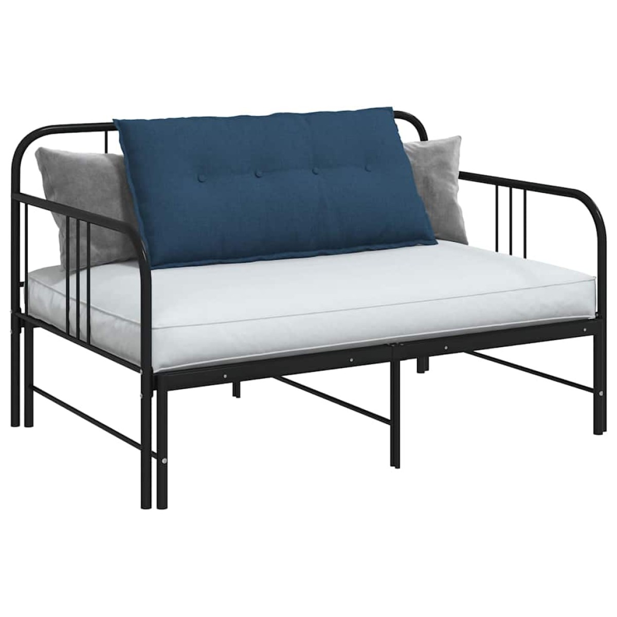 vidaXL Μαξιλάρι Πλάτης Μπλε 100 x 19 x 50 εκ ύφασμα