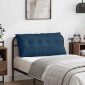 vidaXL Μαξιλάρι Πλάτης Μπλε 100 x 19 x 50 εκ ύφασμα