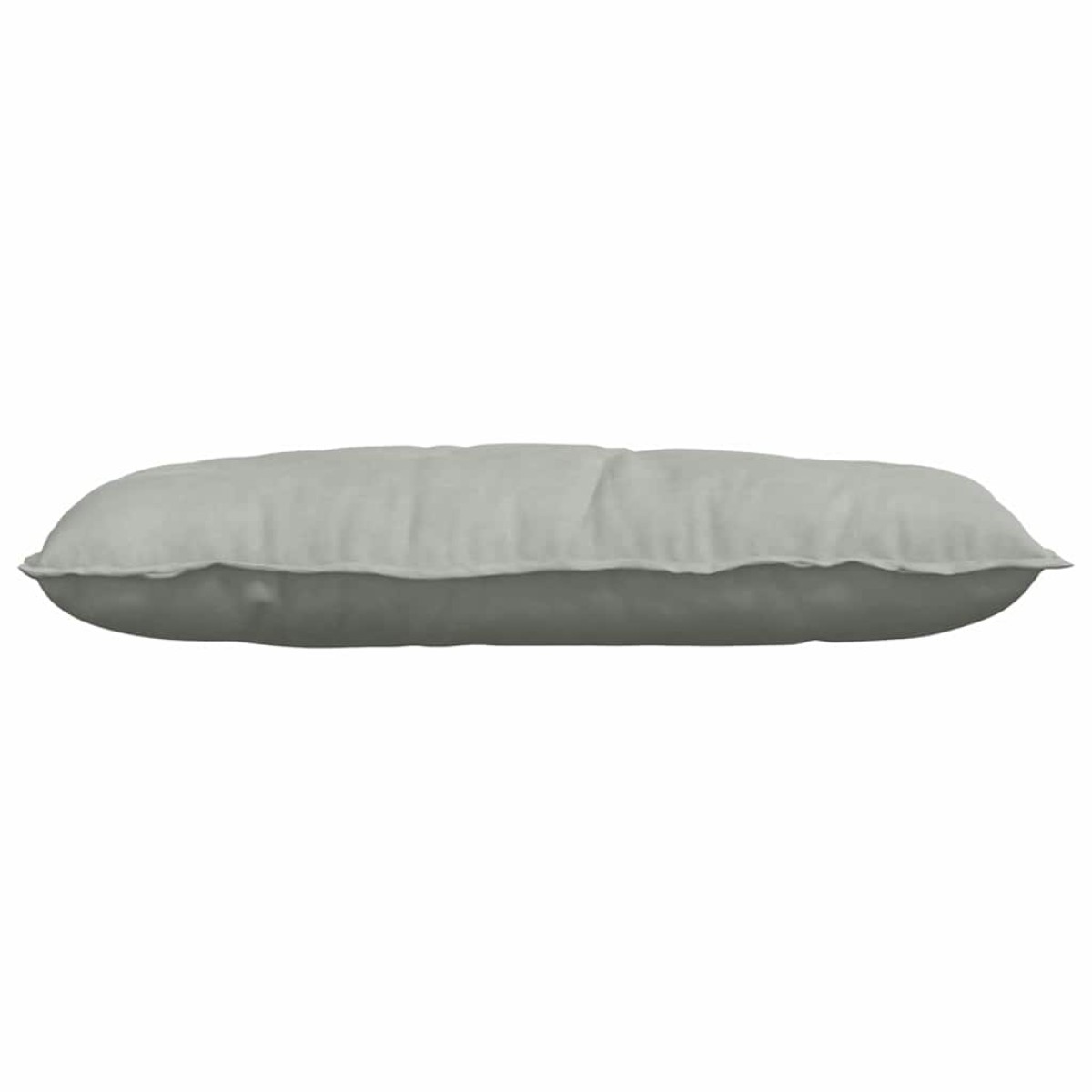 vidaXL Μαξιλάρι Πλάτης Ανοιχτό γκρι 100 x 50 cm Υφασμάτινο Κορντουρά
