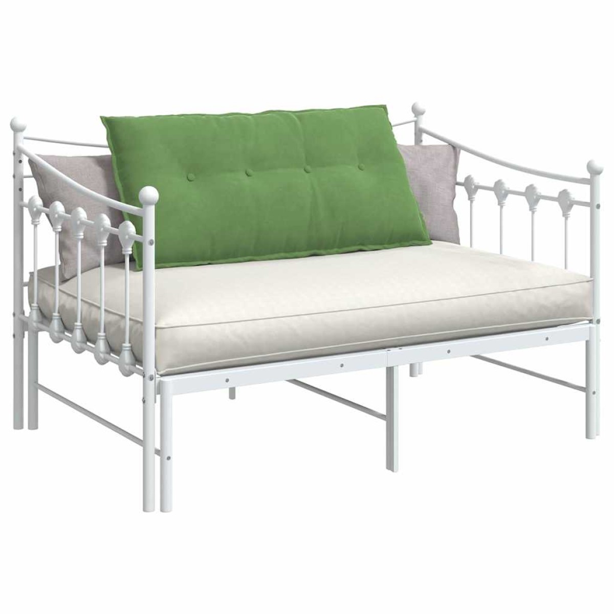 vidaXL Μαξιλάρι Πλάτης Ανοιχτό Πράσινο 100 x 50 cm