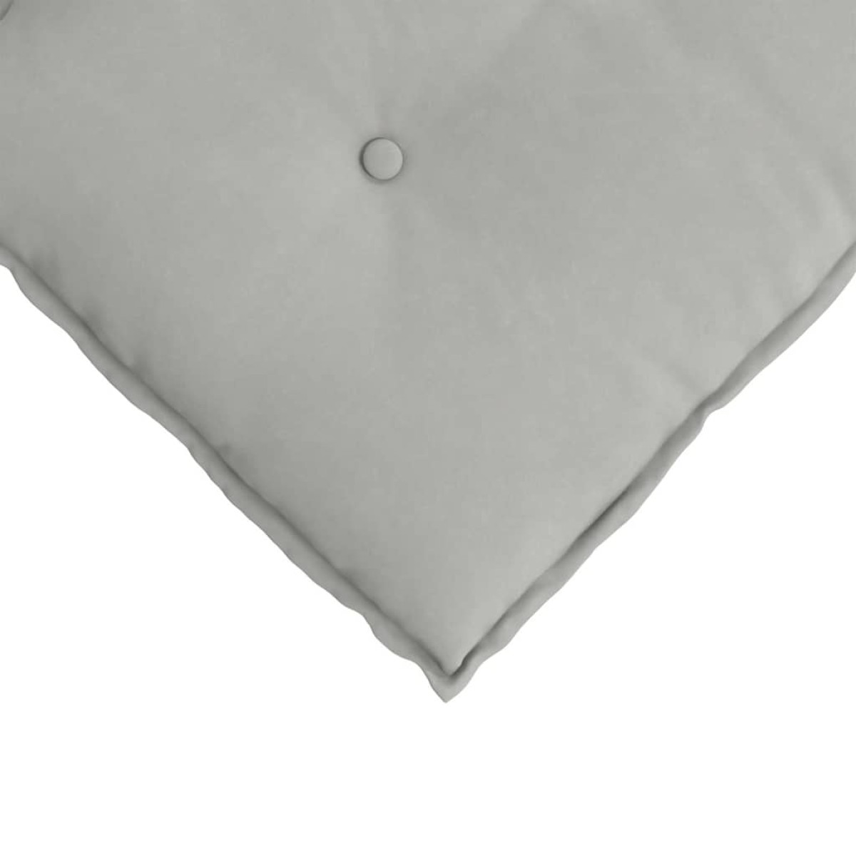 vidaXL Μαξιλάρι Πλάτης Ανοιχτό γκρι 100 x 50 cm Ύφασμα Μικροΐνας