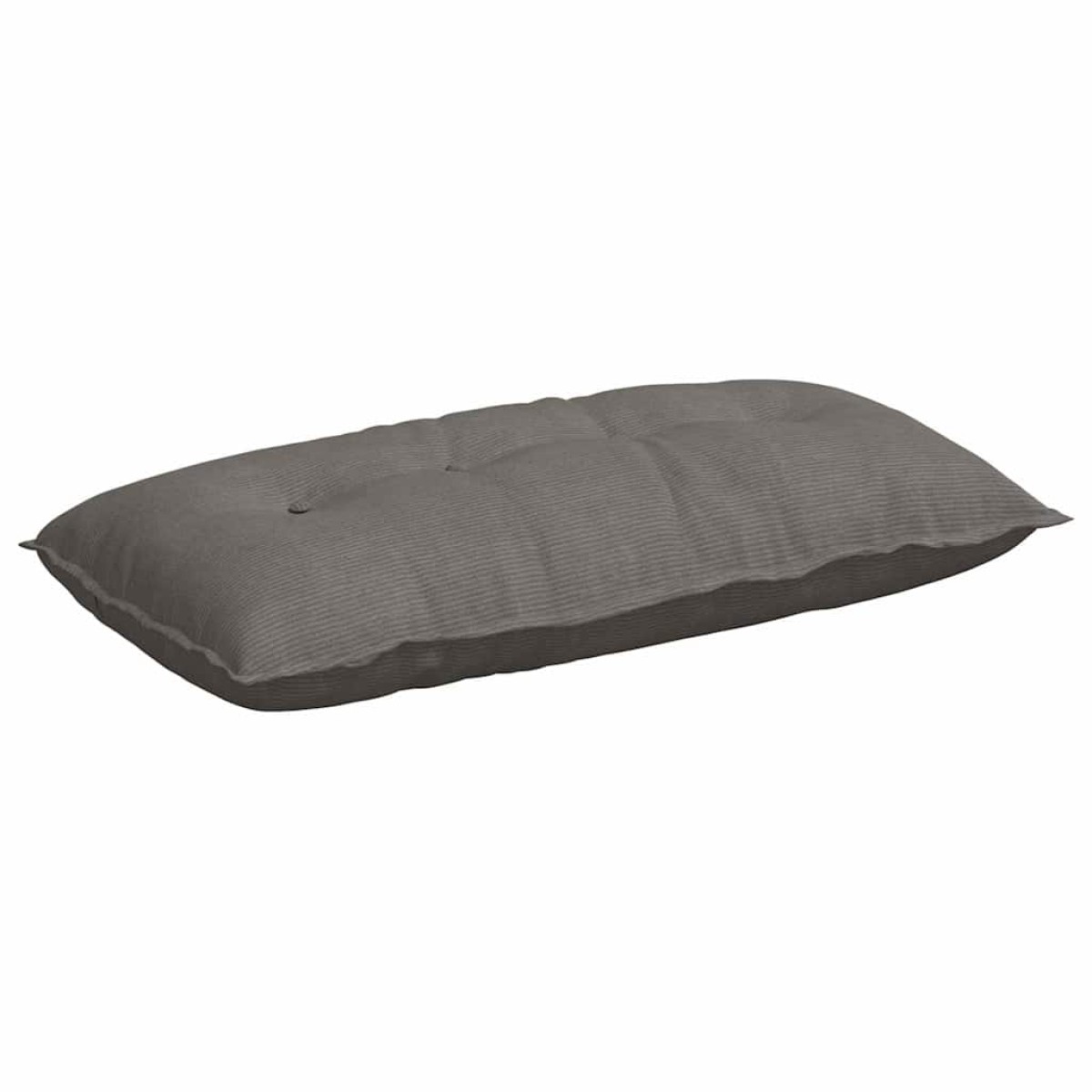 vidaXL Μαξιλάρι Πλάτης Ανοιχτό γκρι 100 x 50 cm Υφασμάτινο Κορντουρά