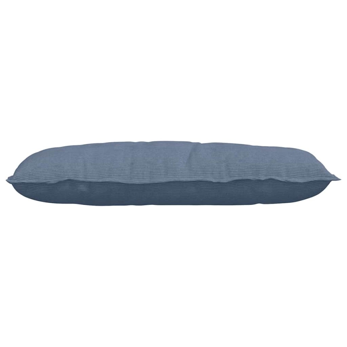 vidaXL Μαξιλάρι Πλάτης Μπλε 100 x 50 cm Υφασμάτινο Κορντουρά