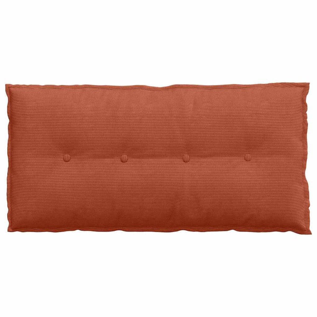 vidaXL Μαξιλάρι Πλάτης Κόκκινο Πορτοκαλί 100 x 50 cm