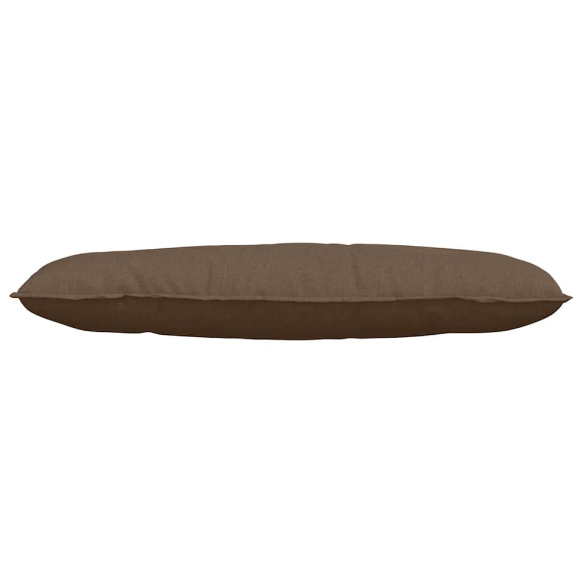 vidaXL Μαξιλάρι Πλάτης Καφέ 120 x 19 x 50 εκ ύφασμα