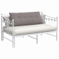 vidaXL Μαξιλάρι Πλάτης Taupe 120 x 19 x 50 εκ ύφασμα
