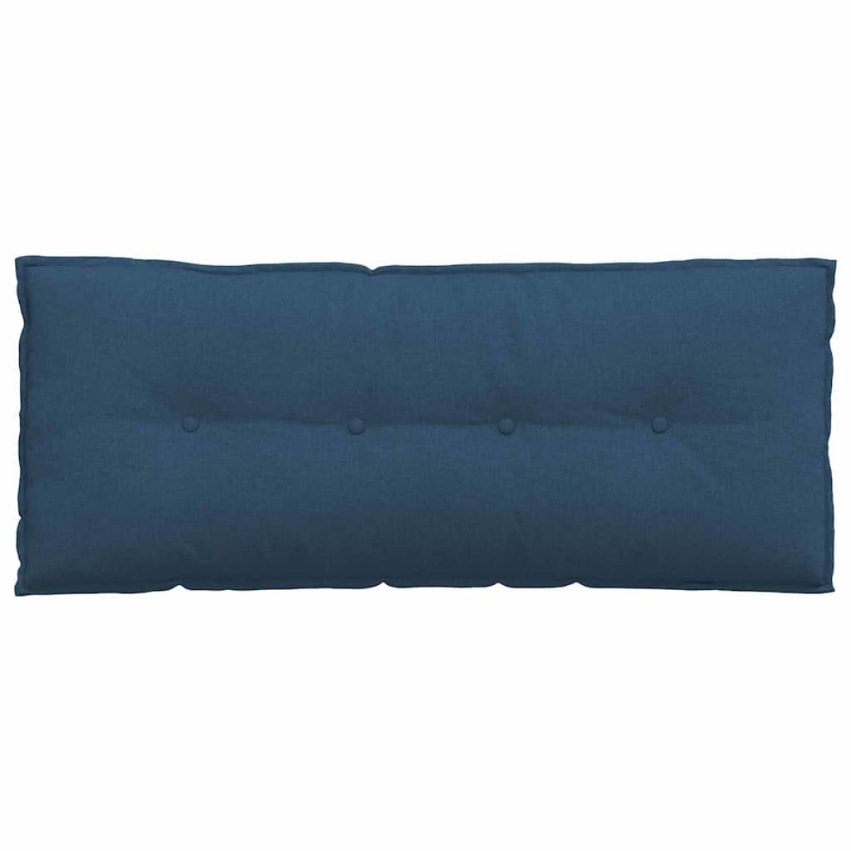 vidaXL Μαξιλάρι Πλάτης Μπλε 120 x 19 x 50 εκ ύφασμα