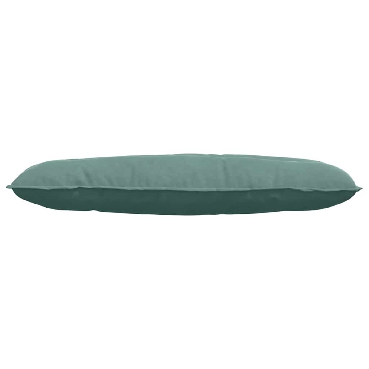 vidaXL Μαξιλάρι Πλάτης Θαλασσί 120 x 50 cm Υφασμάτινο Κορντουρά