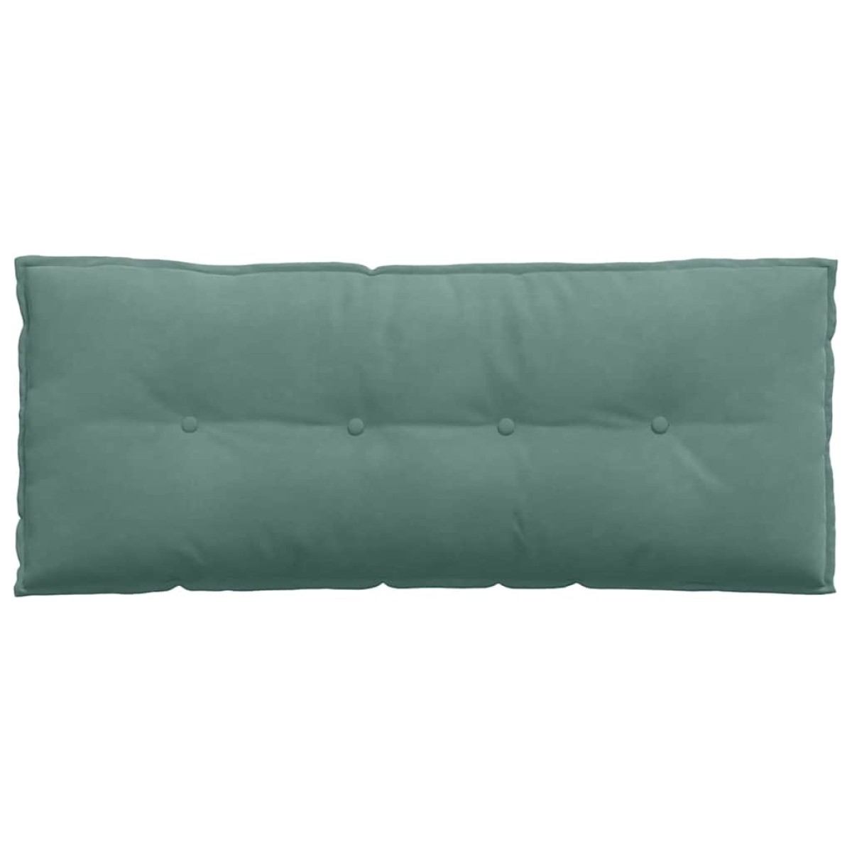 vidaXL Μαξιλάρι Πλάτης Θαλασσί 120 x 50 cm Υφασμάτινο Κορντουρά