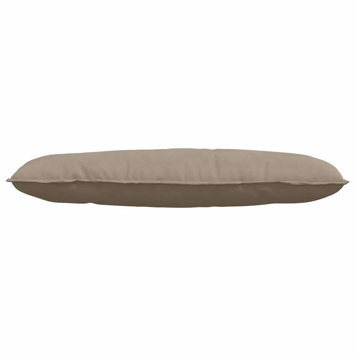 vidaXL Μαξιλάρι Πλάτης Taupe 120 x 50 cm Ύφασμα Μικροΐνας