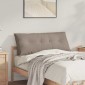 vidaXL Μαξιλάρι Πλάτης Taupe 120 x 50 cm Ύφασμα Μικροΐνας