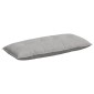 vidaXL Μαξιλάρι Πλάτης Ανοιχτό γκρι 120 x 50 cm Ύφασμα Μικροΐνας