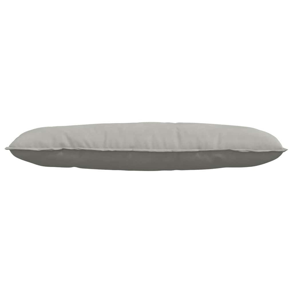 vidaXL Μαξιλάρι Πλάτης Ανοιχτό γκρι 120 x 50 cm Ύφασμα Μικροΐνας