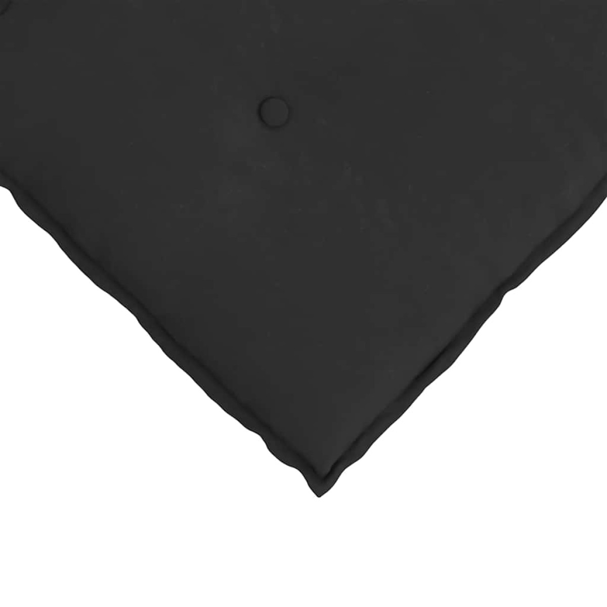 vidaXL Μαξιλάρι Πλάτης Μαύρο 120 x 50 cm Ύφασμα Μικροΐνας