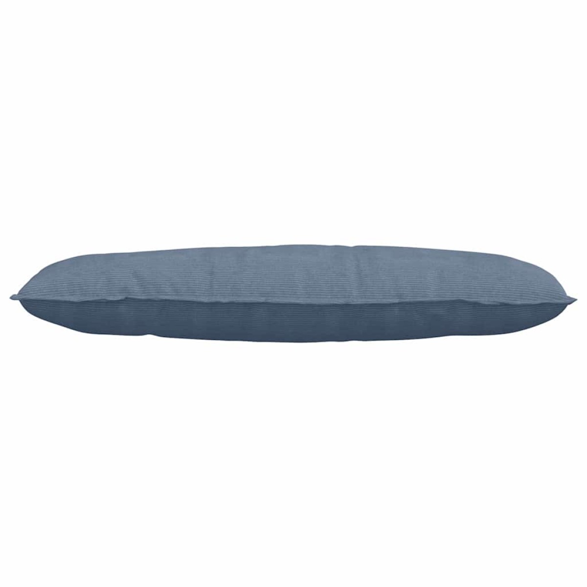 vidaXL Μαξιλάρι Πλάτης Μπλε 120 x 50 cm Υφασμάτινο Κορντουρά
