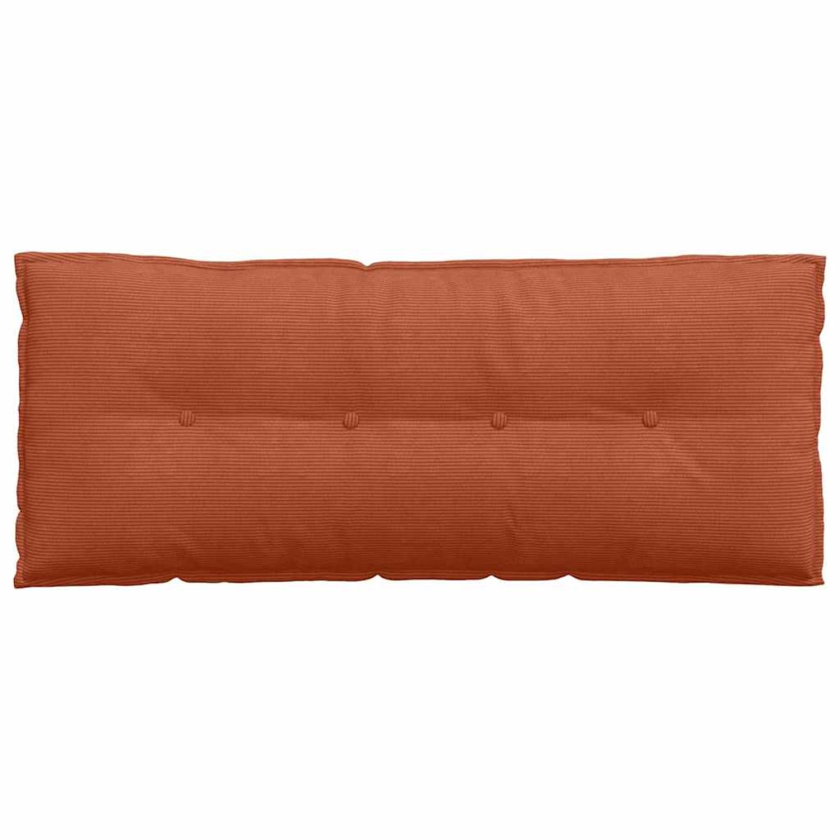 vidaXL Μαξιλάρι Πλάτης Κόκκινο Πορτοκαλί 120 x 50 cm