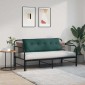 vidaXL Μαξιλάρι Πλάτης Σκούρο Πράσινο 140 x 19 x 50 εκ ύφασμα