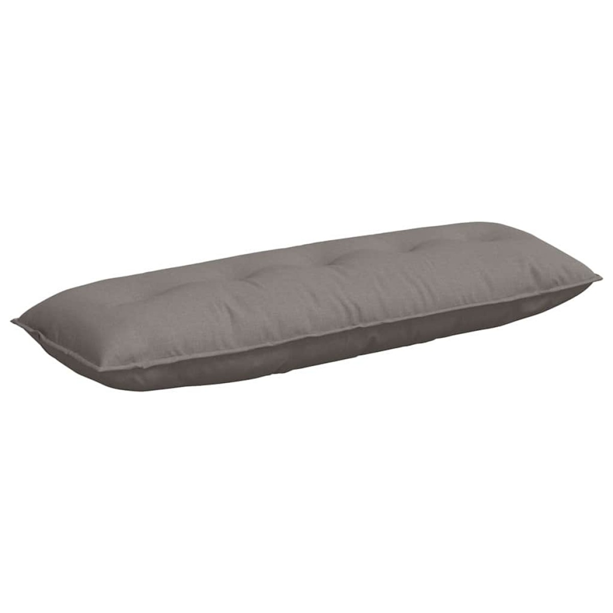 vidaXL Μαξιλάρι Πλάτης Taupe 140 x 19 x 50 εκ ύφασμα