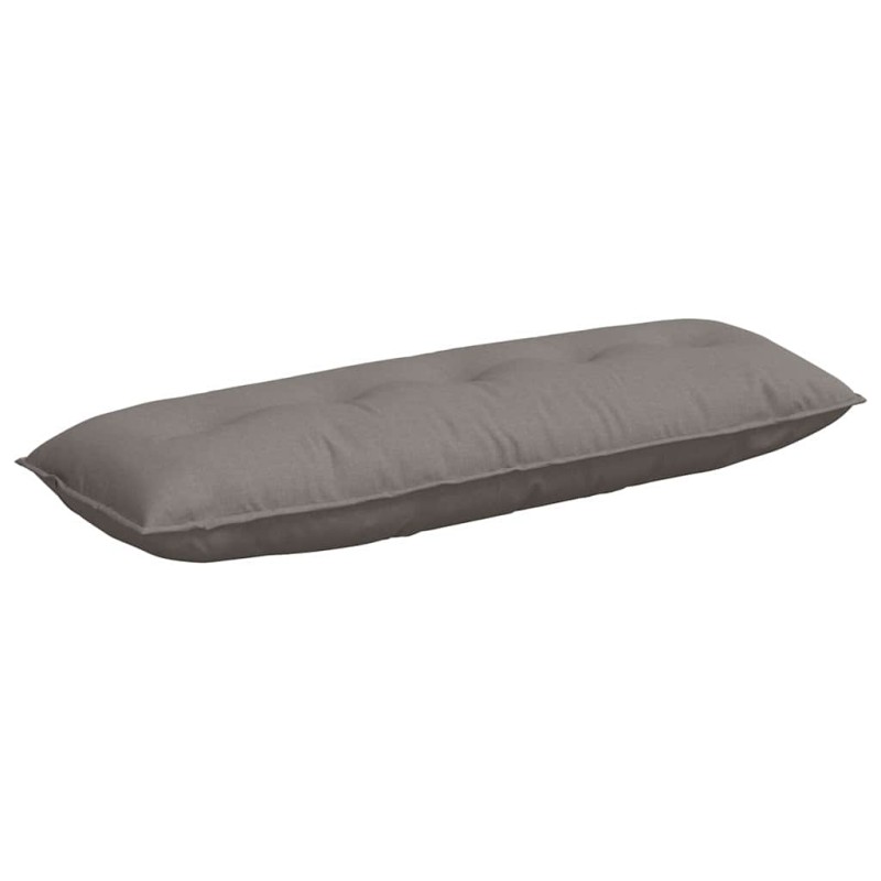 vidaXL Μαξιλάρι Πλάτης Taupe 140 x 19 x 50 εκ ύφασμα