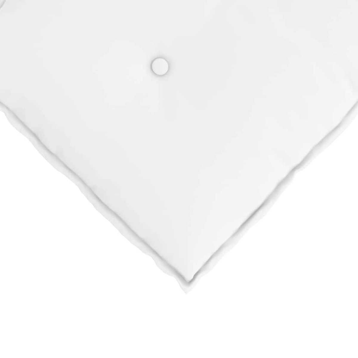 vidaXL Μαξιλάρι Πλάτης Λευκό 140 x 19 x 50 εκ ύφασμα