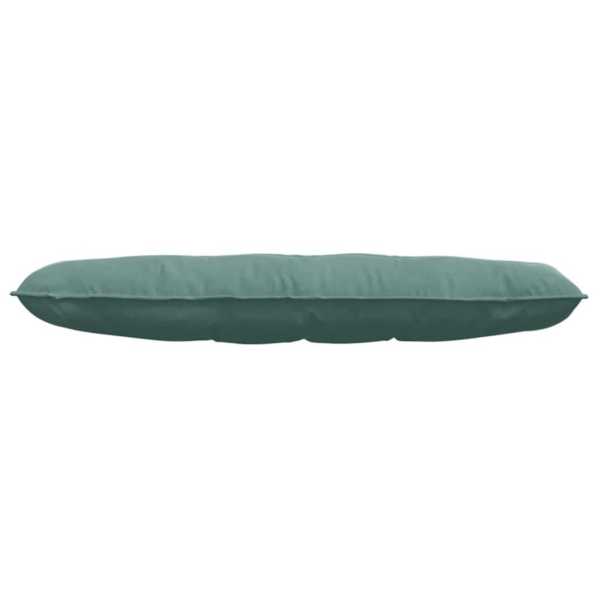 vidaXL Μαξιλάρι Πλάτης Θαλασσί 140 x 50 cm Υφασμάτινο Κορντουρά