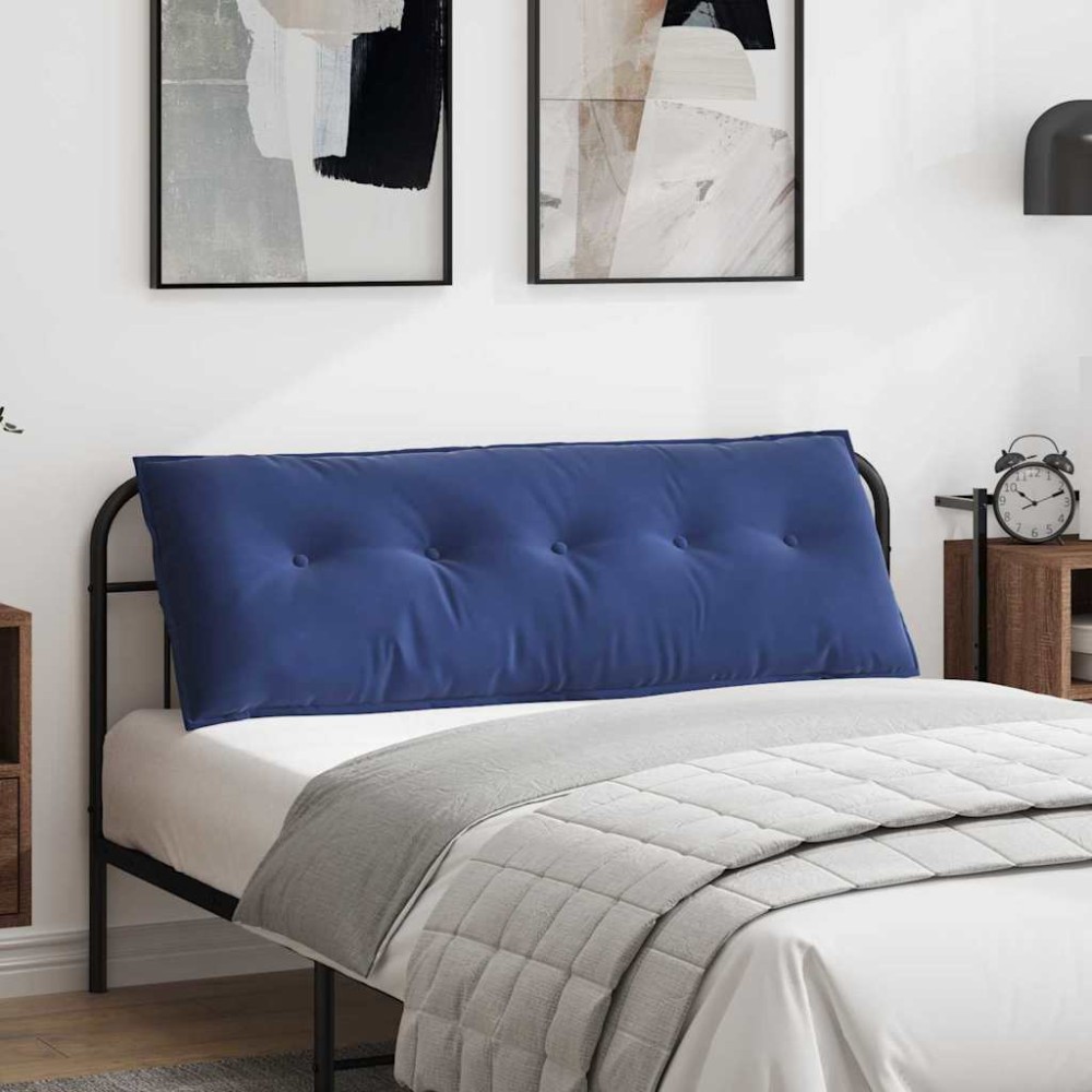 vidaXL Μαξιλάρι Πλάτης Μπλε Αστυνομίας 140 x 50 cm