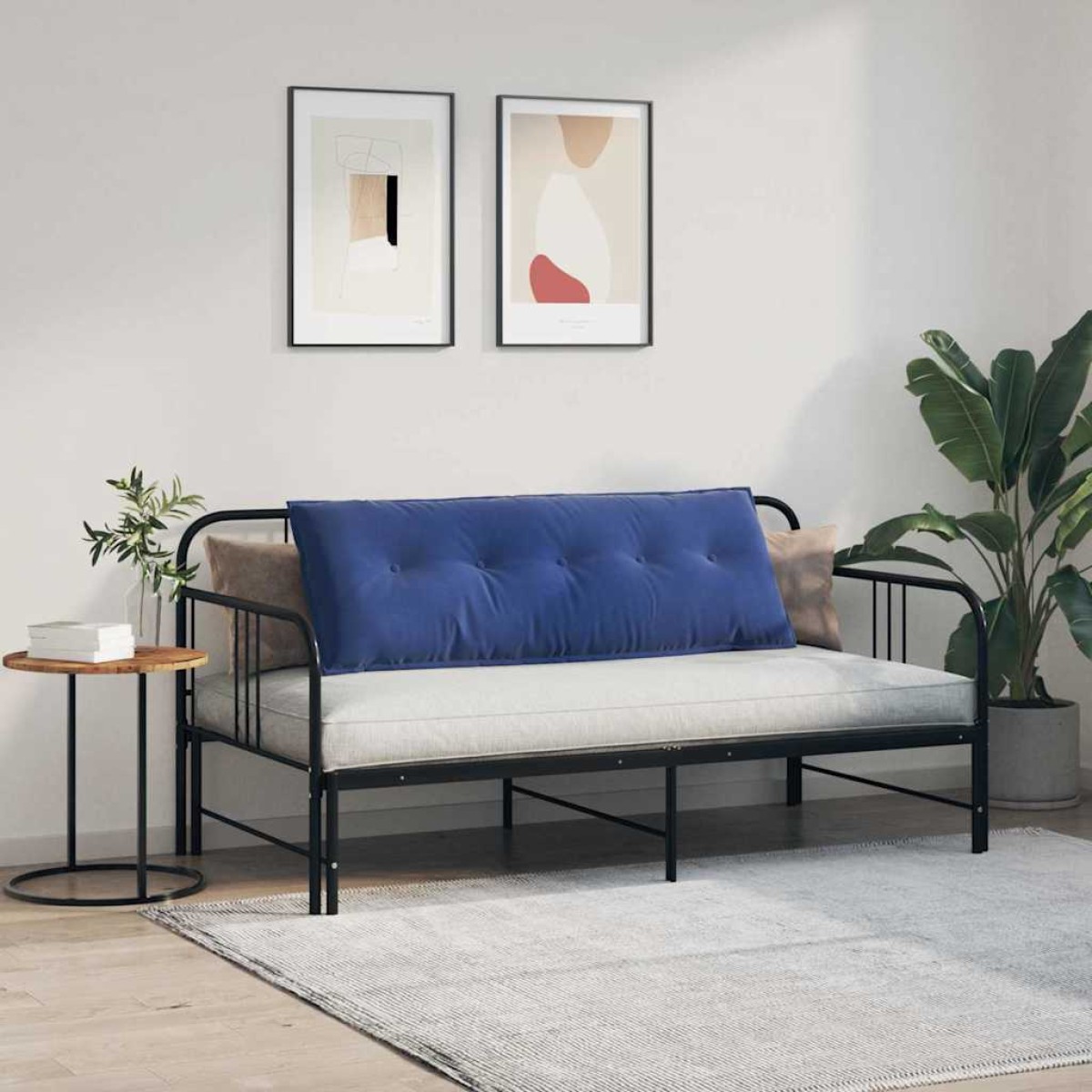 vidaXL Μαξιλάρι Πλάτης Μπλε Αστυνομίας 140 x 50 cm