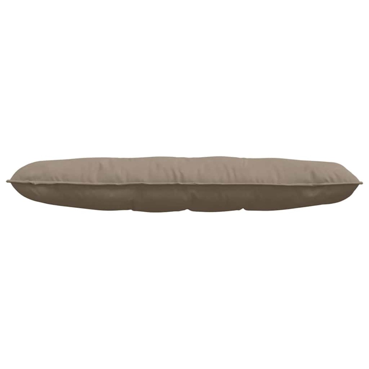 vidaXL Μαξιλάρι Πλάτης Taupe 140 x 50 cm Ύφασμα Μικροΐνας
