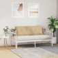 vidaXL Μαξιλάρι Πλάτης Γκρι Πράσινο 140 x 50 cm Υφασμάτινο Κορντουρά