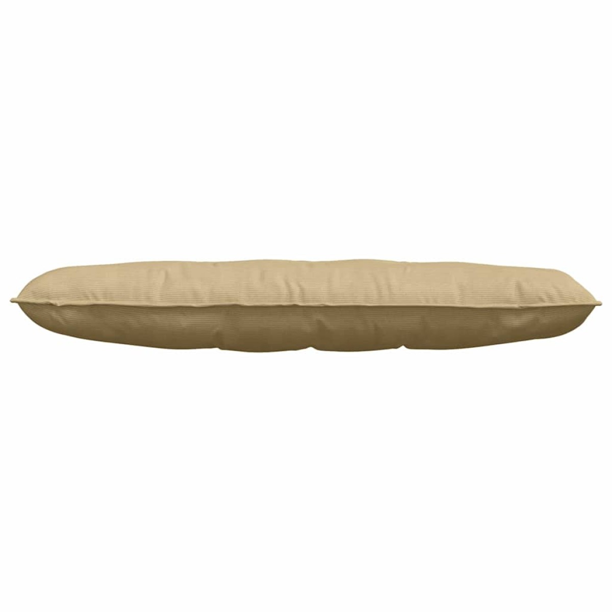 vidaXL Μαξιλάρι Πλάτης Γκρι Πράσινο 140 x 50 cm Υφασμάτινο Κορντουρά