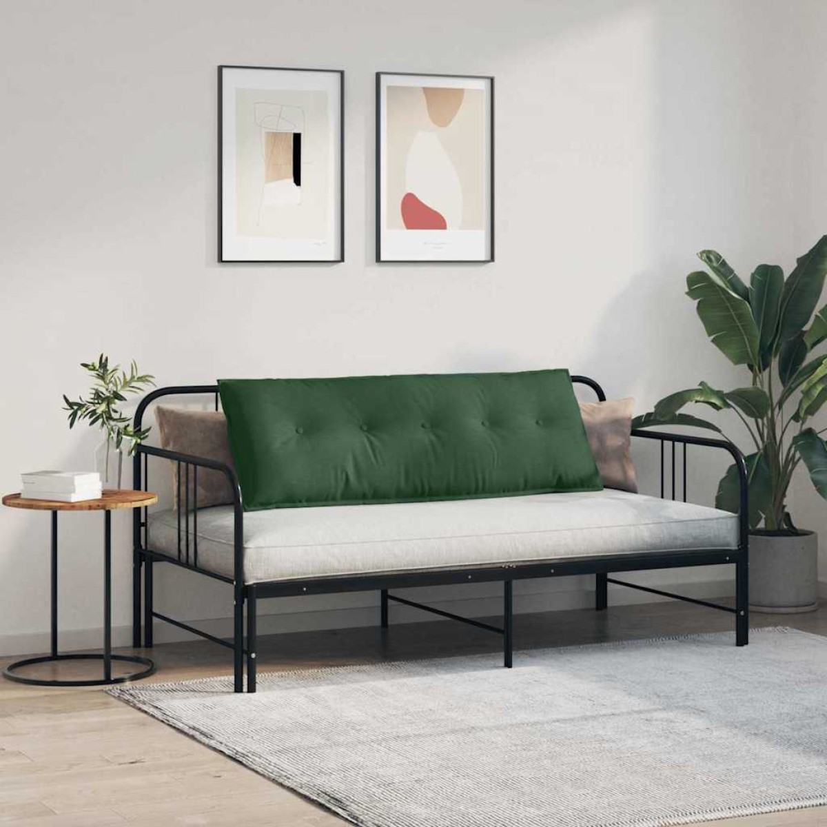 vidaXL Μαξιλάρι Πλάτης Τζαγκουάρ Πράσινο 140 x 50 cm
