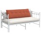 vidaXL Μαξιλάρι Πλάτης Κόκκινο Πορτοκαλί 140 x 50 cm