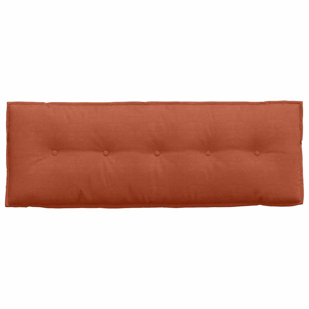 vidaXL Μαξιλάρι Πλάτης Κόκκινο Πορτοκαλί 140 x 50 cm