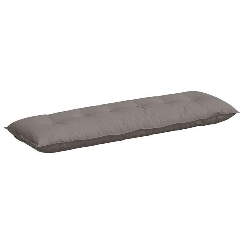vidaXL Μαξιλάρι Πλάτης Taupe 160 x 19 x 50 εκ ύφασμα