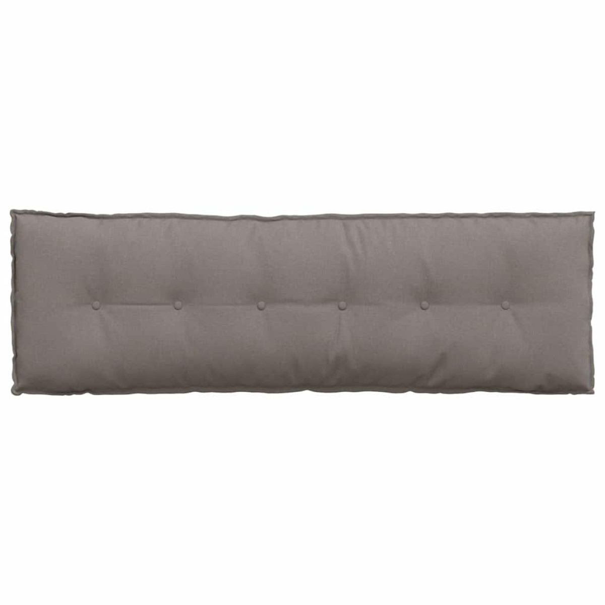 vidaXL Μαξιλάρι Πλάτης Taupe 160 x 19 x 50 εκ ύφασμα