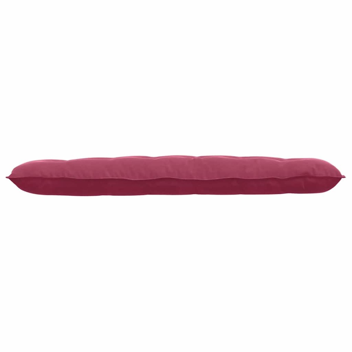 vidaXL Μαξιλάρι Πλάτης Κόκκινο 160 x 50 cm Υφασμάτινο Κορντουρά