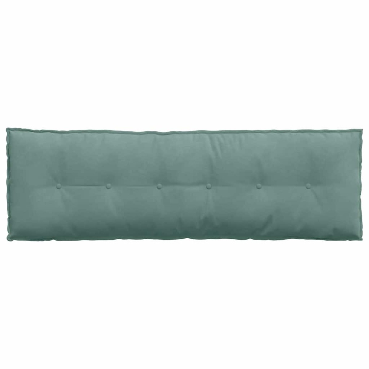 vidaXL Μαξιλάρι Πλάτης Θαλασσί 160 x 50 cm Υφασμάτινο Κορντουρά