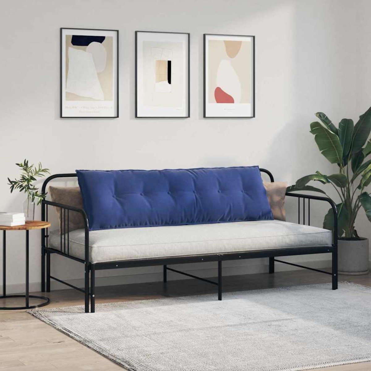 vidaXL Μαξιλάρι Πλάτης Μπλε Αστυνομίας 160 x 50 cm