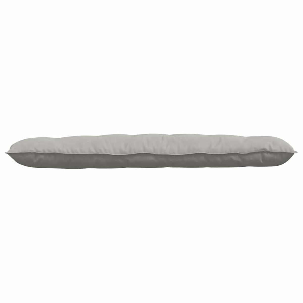 vidaXL Μαξιλάρι Πλάτης Ανοιχτό γκρι 160 x 50 cm Ύφασμα Μικροΐνας