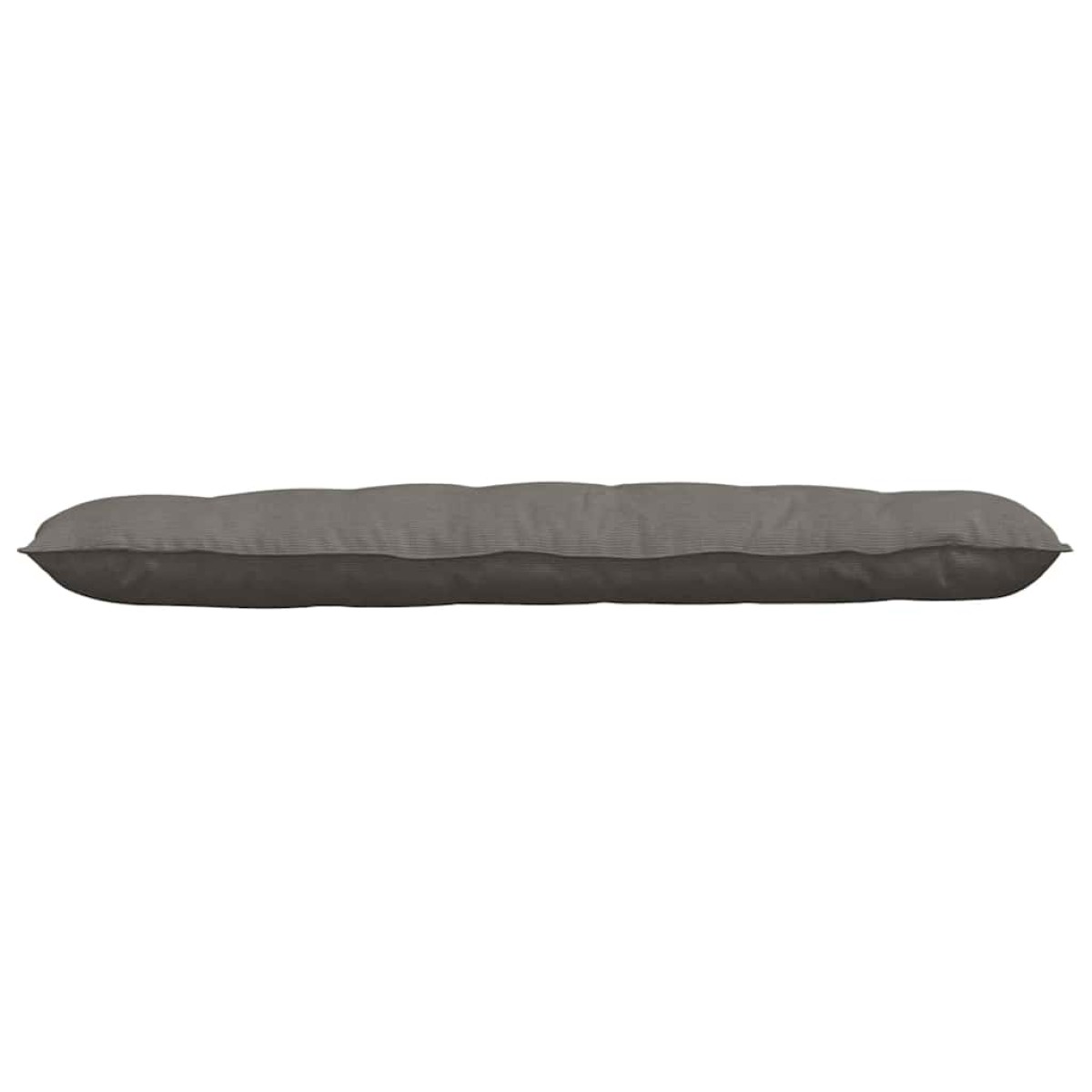 vidaXL Μαξιλάρι Πλάτης Ανοιχτό γκρι 160 x 50 cm Υφασμάτινο Κορντουρά