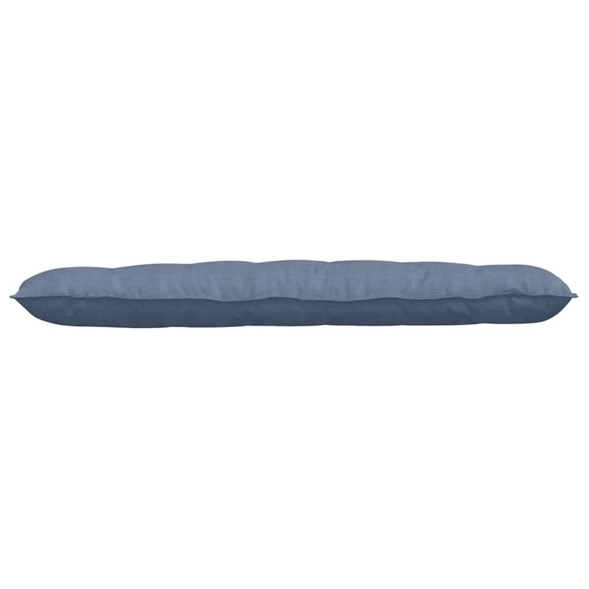 vidaXL Μαξιλάρι Πλάτης Μπλε 160 x 50 cm Υφασμάτινο Κορντουρά